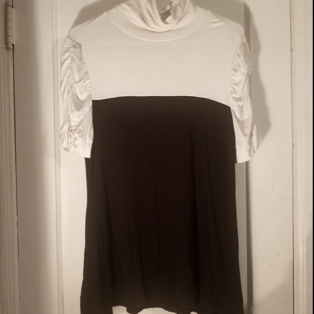 INC Cinched Sleeve Blouse